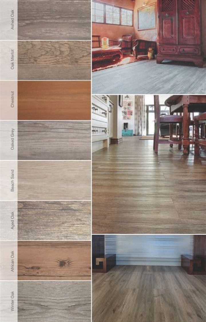 How do you pick a vinyl floor color