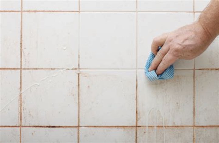 How do you remove stubborn stains from ceramic tile