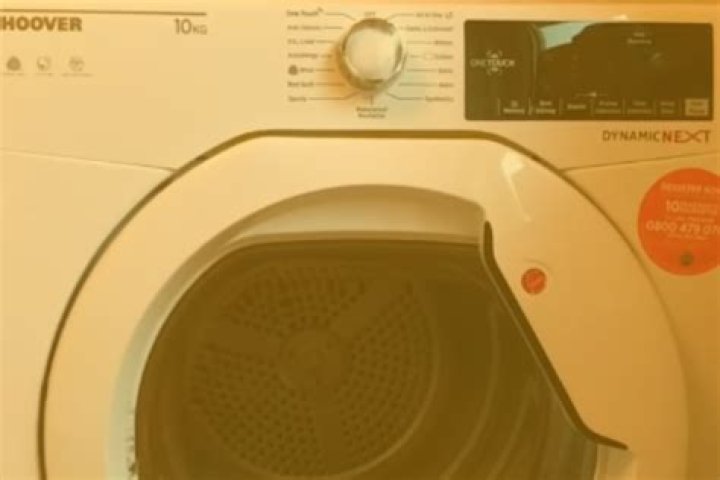 How do you reset a Hoover tumble dryer