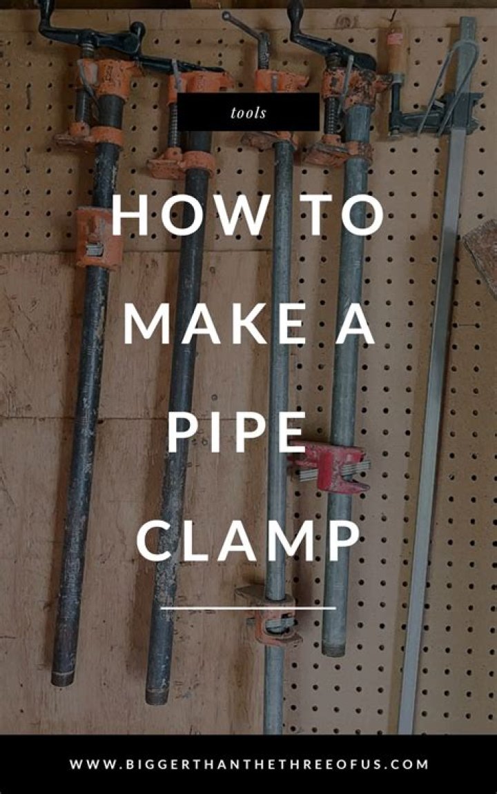 How do you use pipe clamps woodworking