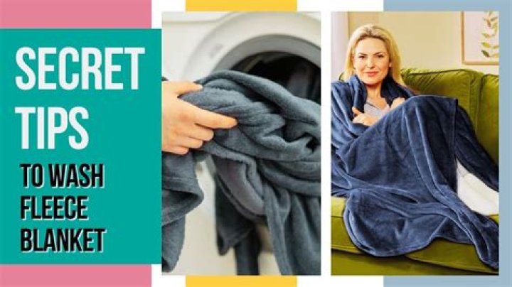 How do you wash fleece sheets