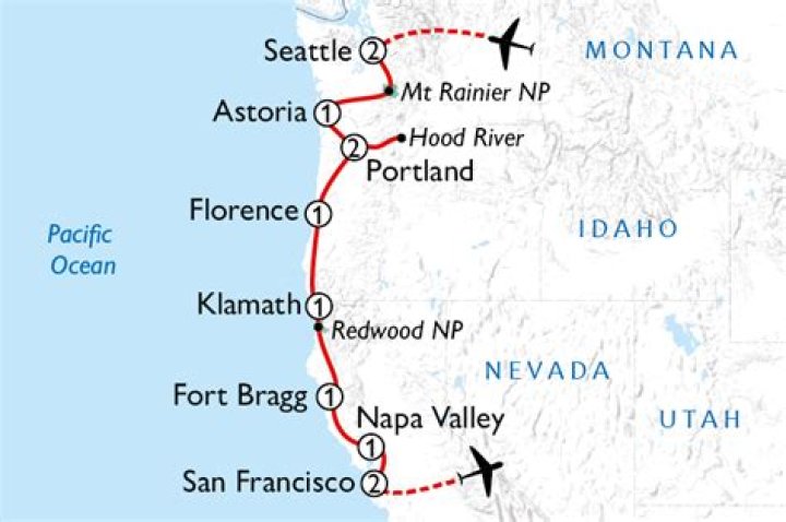How far is San Francisco from Seattle by plane