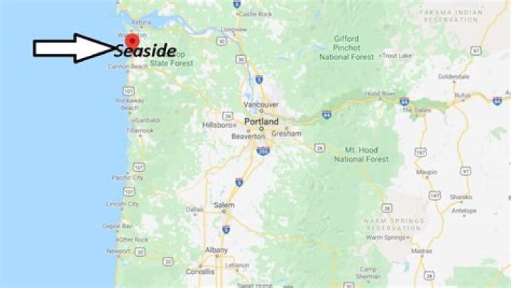 How Far Is Tillamook From Seaside