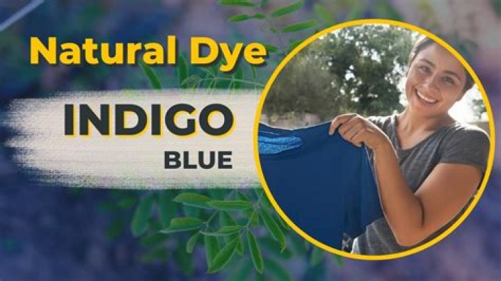 How is natural indigo made