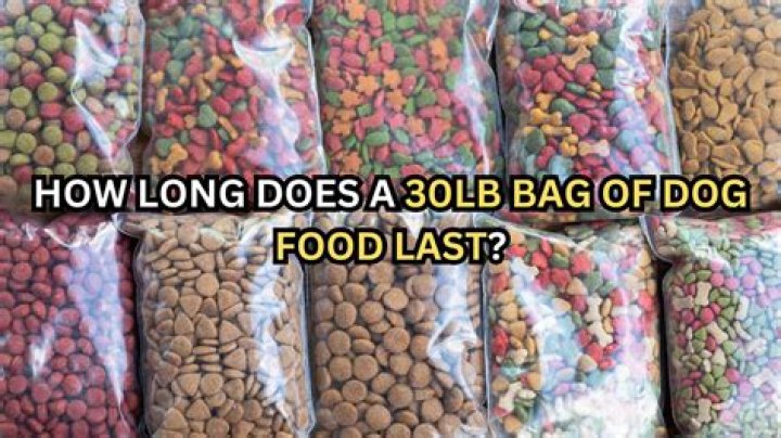 How Long Does A 30lb Bag Of Dog Food Last