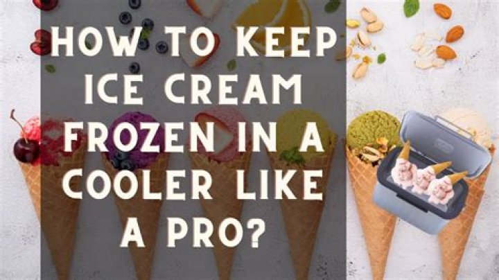 How long does ice stay frozen in a cooler