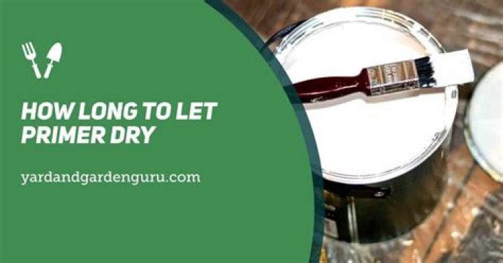 How long should primer dry before painting miniatures