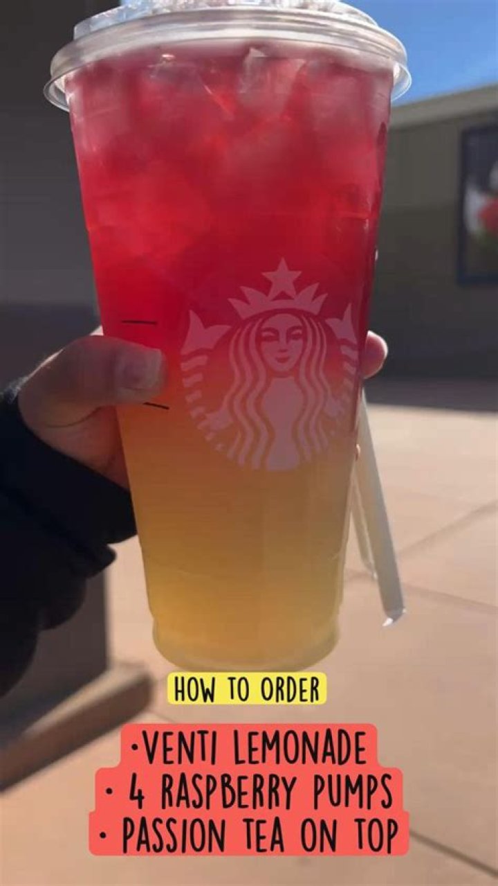 How many calories are in a venti passion tea lemonade sweetened