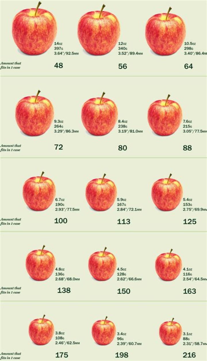 How Much Does An Apple Weigh