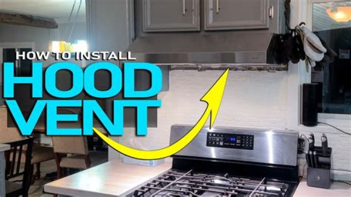 How much does it cost to install vent hood