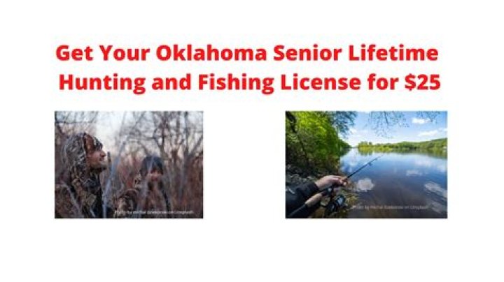 How much is a lifetime hunting and fishing license in Oklahoma