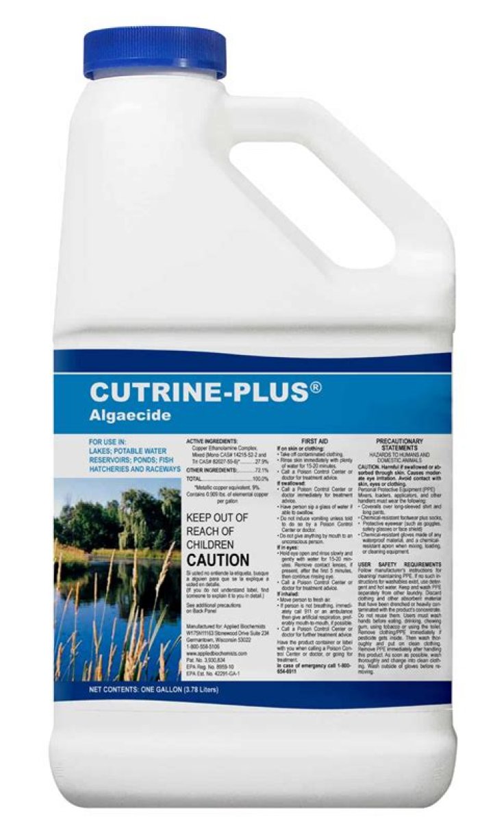 How much is Cutrine plus per acre
