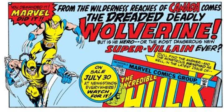 How much is the first appearance of Wolverine worth