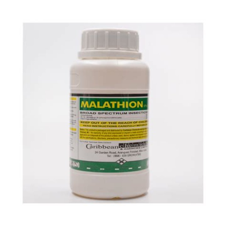 How often can malathion be applied