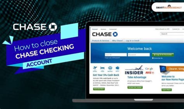 How to close chase checking account