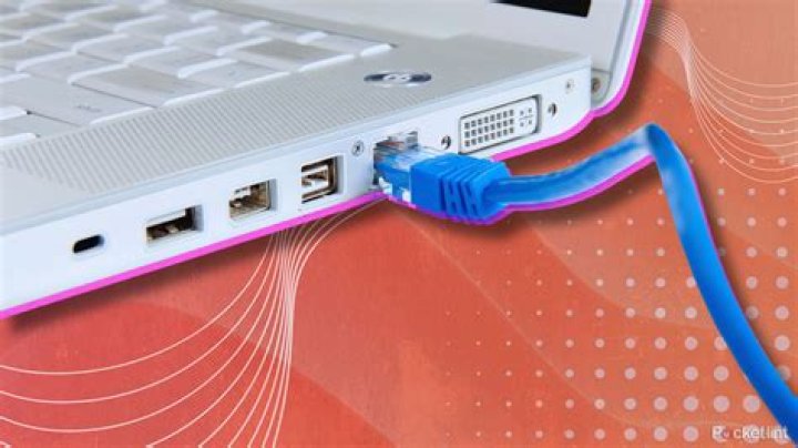 How to connect ethernet cable to laptop