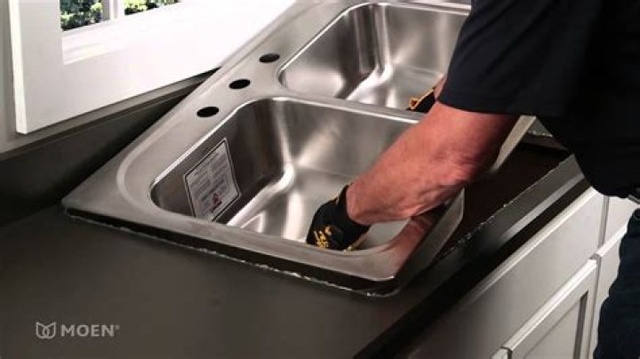 How to install a sink