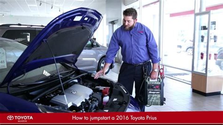 How to jump a prius