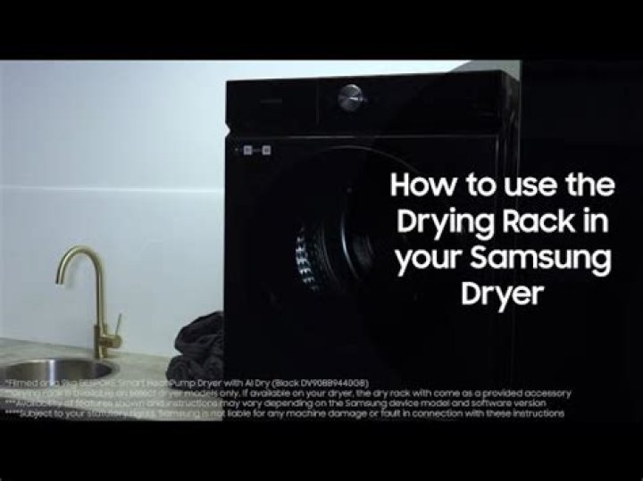 How To Open Samsung Dryer