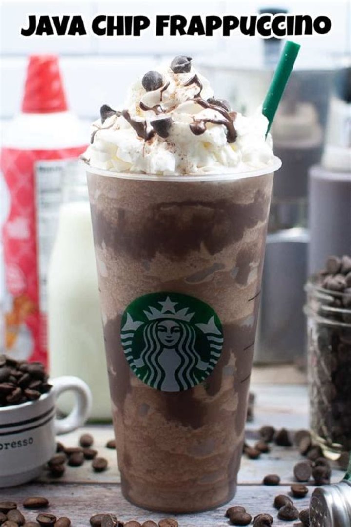 How To Order Java Chip Frappuccino
