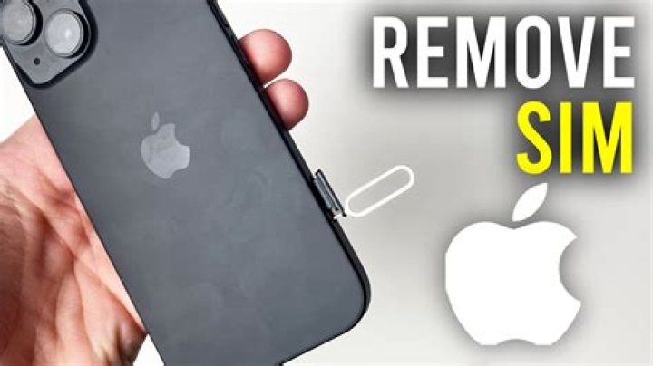 How to Remove Sim Card from iPhone?