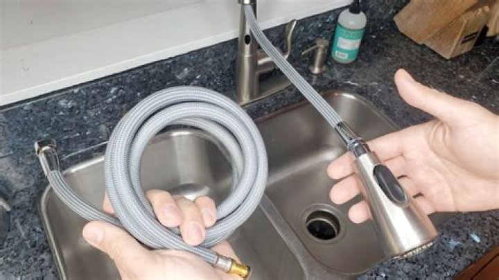How to replace a Moen kitchen faucet hose?