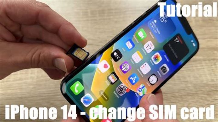 How to replace sim card in iphone