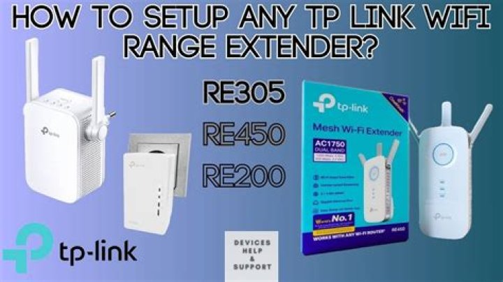 How to setup tp link extender