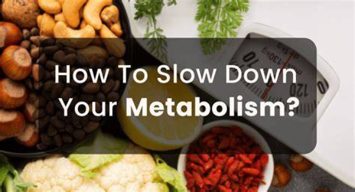 How To Slow Down Metabolism And Gain Weight