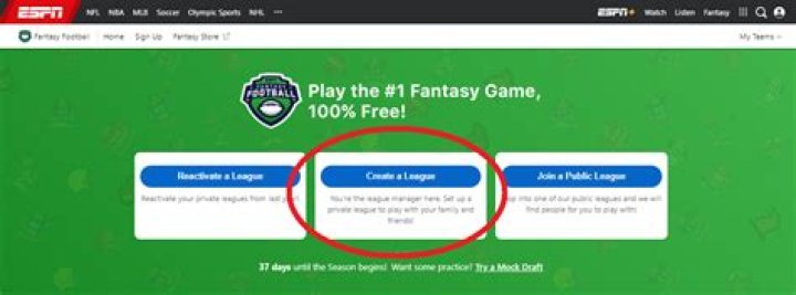How to Start a Fantasy Football League