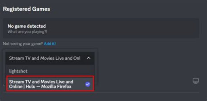 How to stream hulu on discord