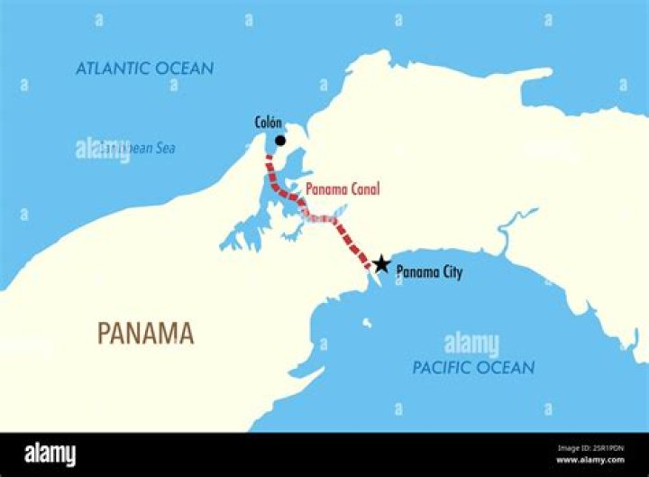 How wide is the Panama Canal in miles