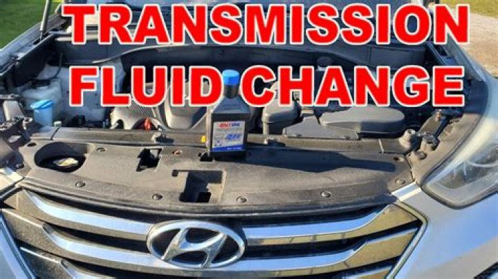 Hyundai Santa Fe Transmission Flush
