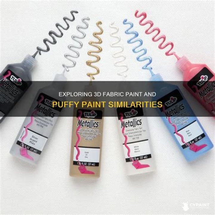 Is 3d Fabric Paint The Same As Puffy Paint