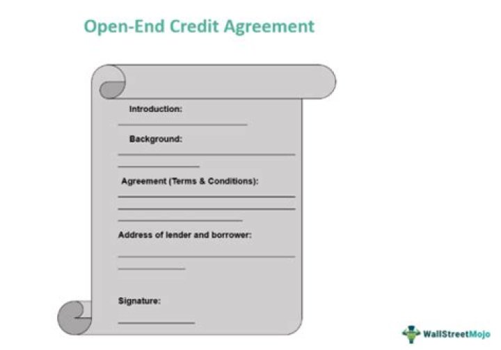 Is a mortgage open end credit