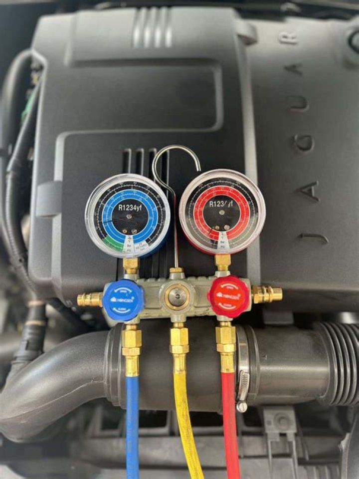 Is AC refrigerant oily