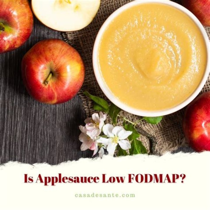 Is applesauce low Fodmap