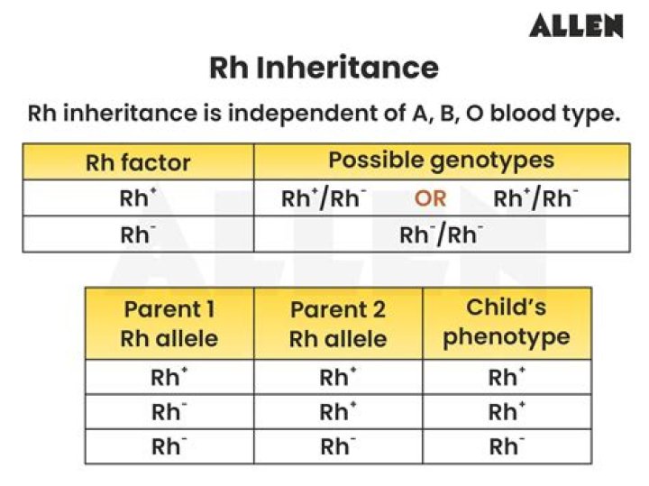 Is O negative blood hereditary