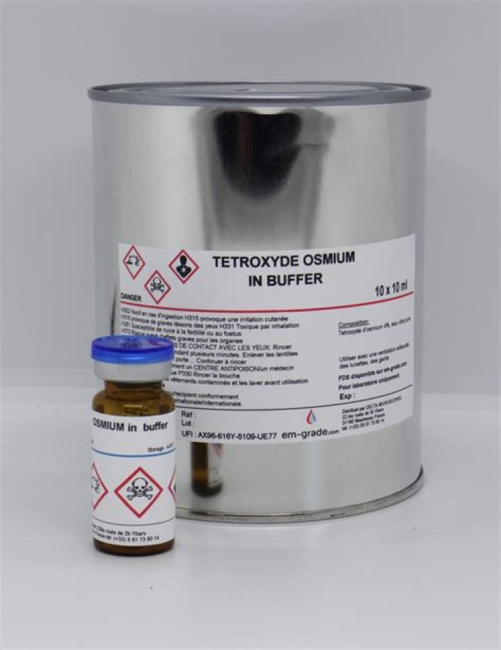 Is osmium tetroxide a gas
