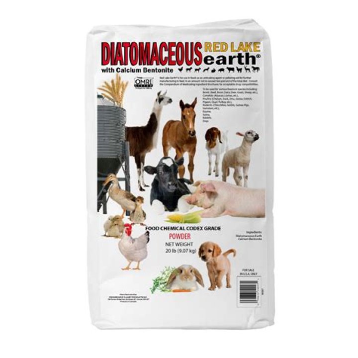 Is Red Lake diatomaceous earth with calcium bentonite safe for humans