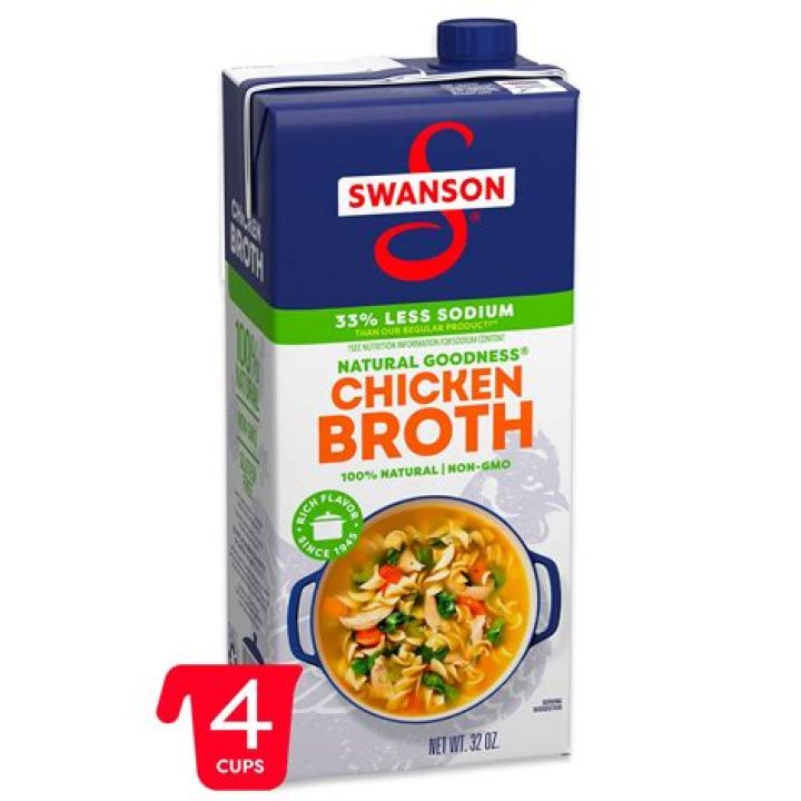 Is Swanson low sodium chicken broth gluten free