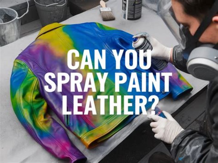 Is there spray paint for leather
