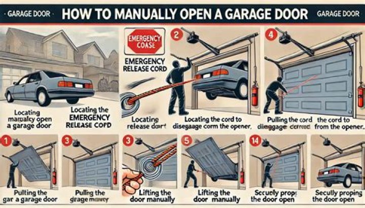 Manually Open Garage Door - How To Discuss