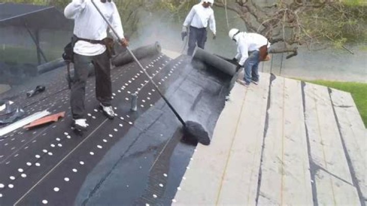 Modified Bitumen Roof Hot Mopped