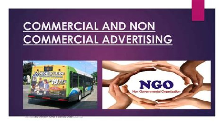 Non-commercial advertising - How To Discuss