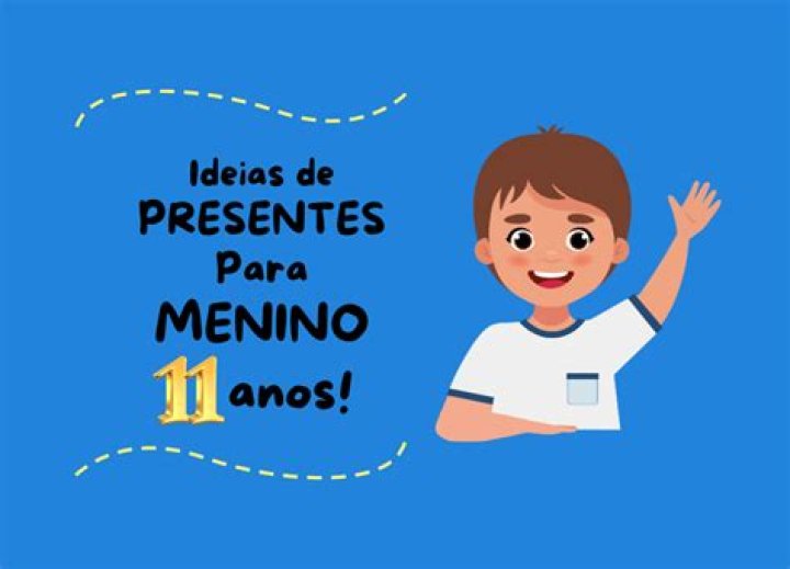 Presente Para Menino De 11 Anos