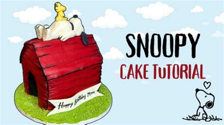 Quick Answer: How To Make A Snoopy Dog House Cake