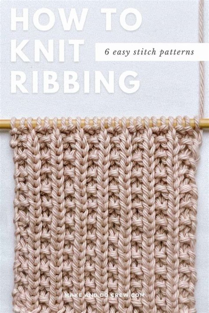 Rib knit - How To Discuss