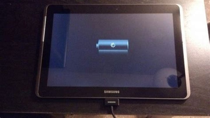 Samsung Tablet Slow Charging Message