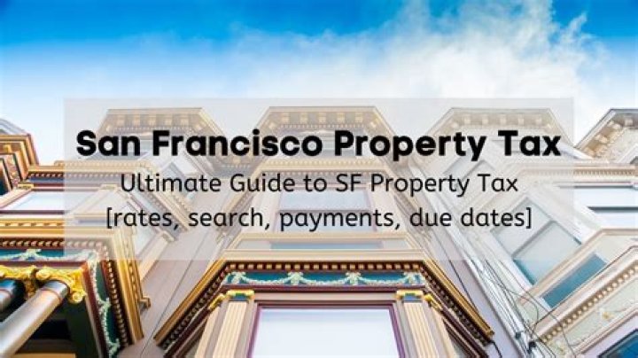 San francisco property tax rate